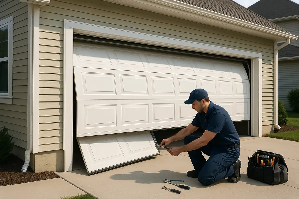 Emergency Garage Door Repairs in West Simsbury, CT: What to Do