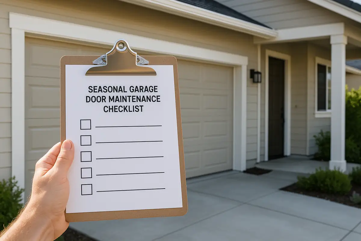 Seasonal Garage Door Maintenance Checklist: Keep Your Garage Door in Top Shape with Tuned Garage Door Repair