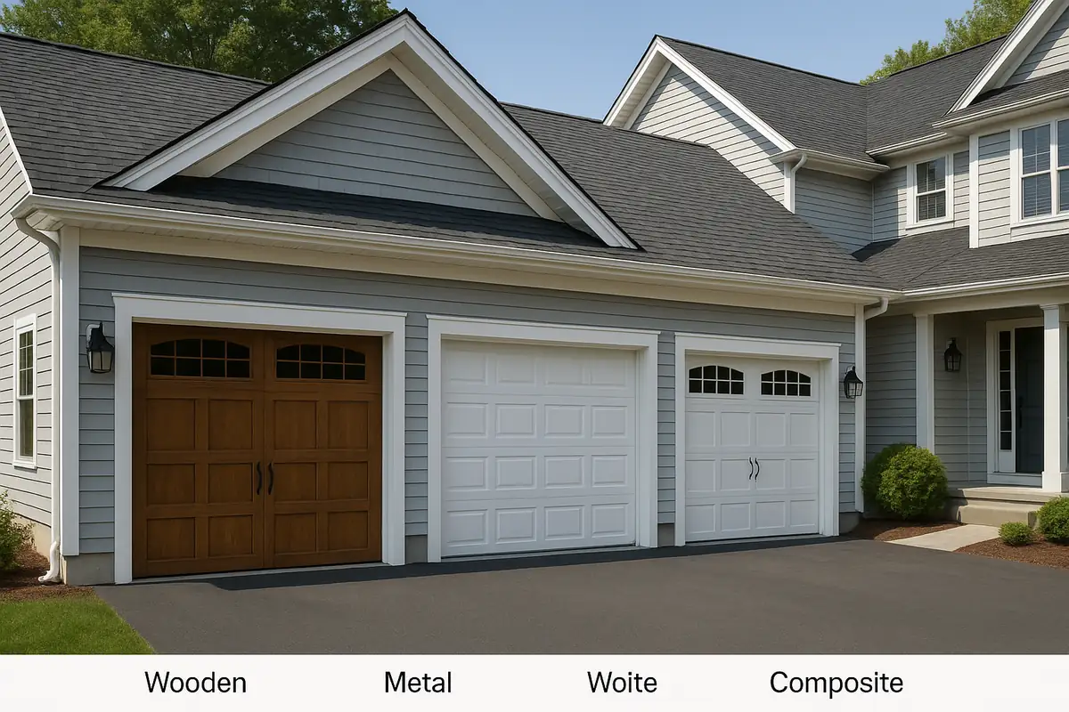 Understanding Different Garage Door Materials - Tuned Garage Door Repair in West Simsbury, CT