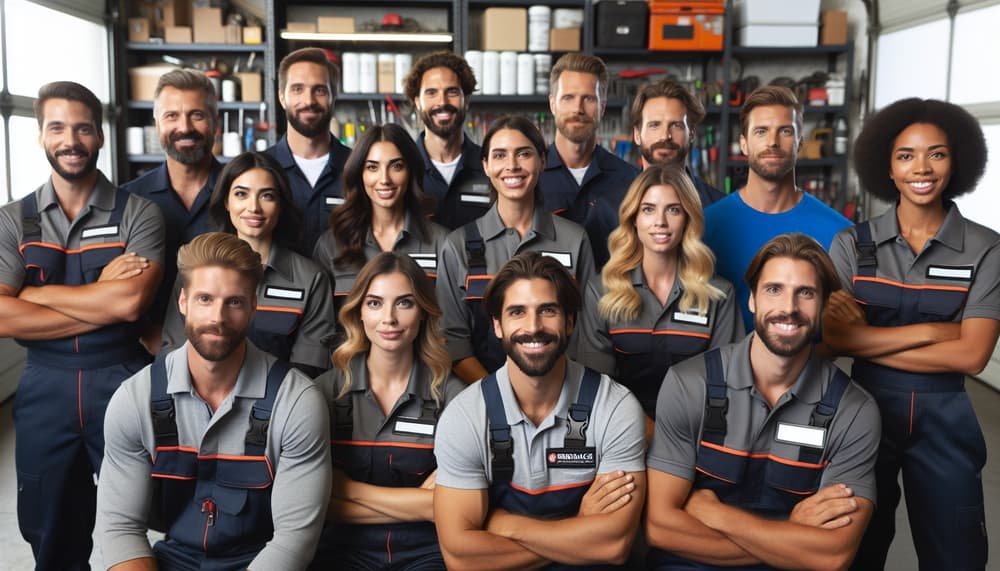 Our professional team at Tuned Garage Door Repair