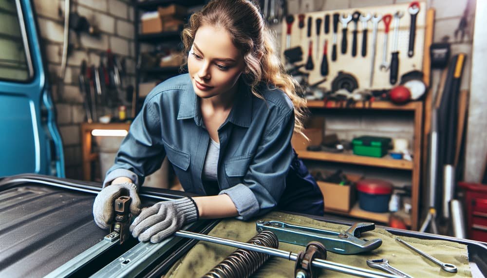 Our professional emergency garage door repair process